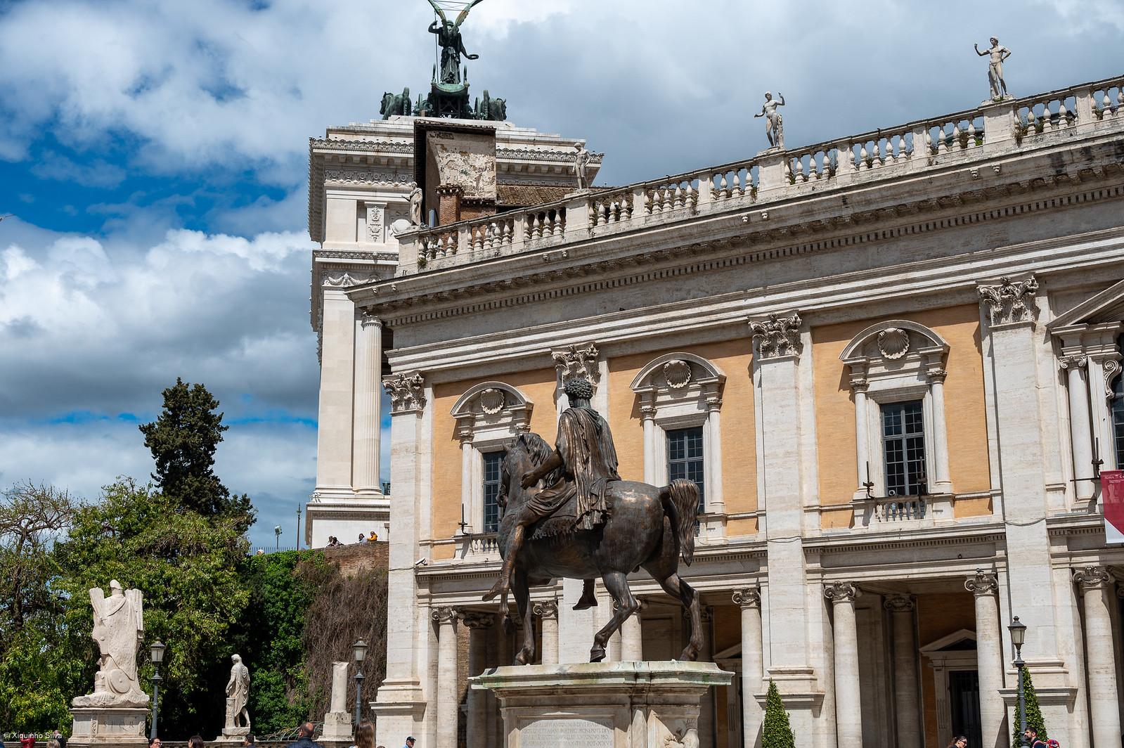 The Capitoline Museums on Rome's Campidoglio Hill