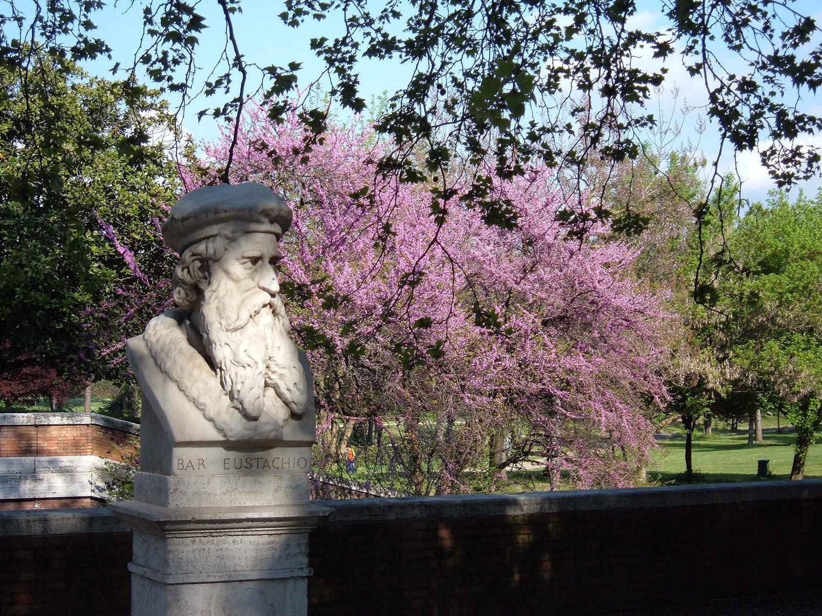 Bartolomeo Eustachi, bust on the Pincio (Rome)